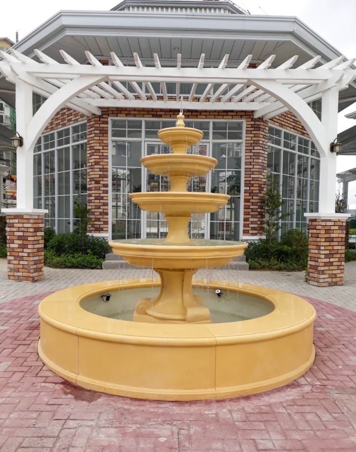 Pietro Stoneware 4 Tier Versailles Fountain